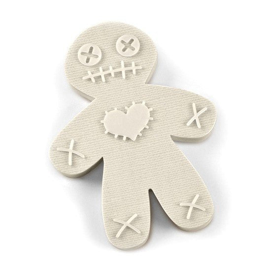 &quot;Cursed Cookies&quot; Voodoo Doll Cookie Cutter by Fred &amp; Friends - InkedShop - 1