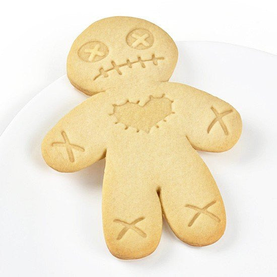 &quot;Cursed Cookies&quot; Voodoo Doll Cookie Cutter by Fred &amp; Friends - InkedShop - 3