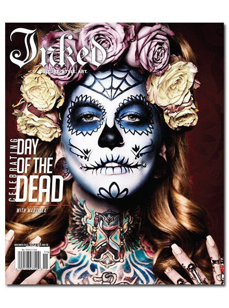 Inked Magazine: Celebrating Day Of The Dead With Madzilla - November 2015 - www.inkedshop.com