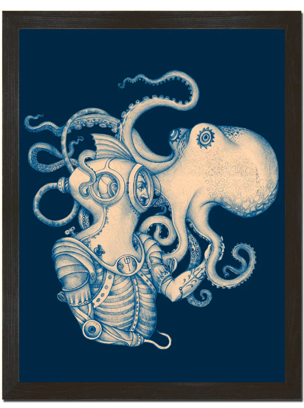 Deep Sea Discovery Art Print
