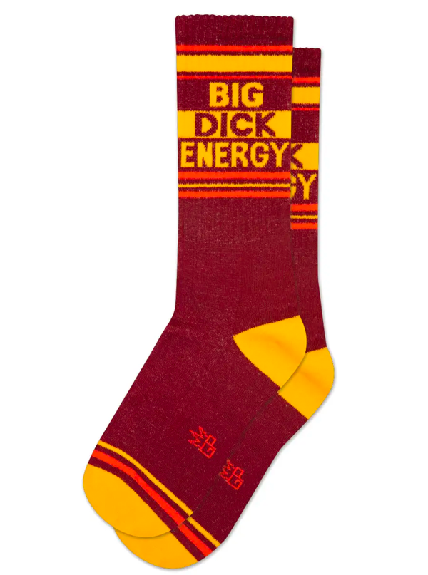 Big Dick Energy Ribbed Gym Socks
