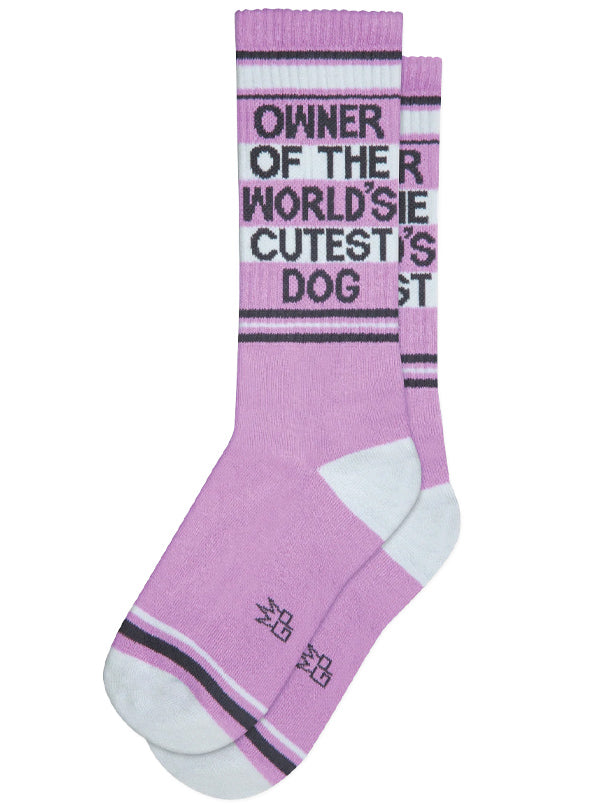 Owner Of The World&#39;s Cutest Dog Ribbed Gym Socks