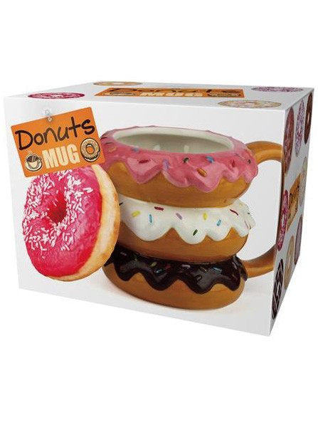 &quot;Donut&quot; Mug (Brown) - www.inkedshop.com