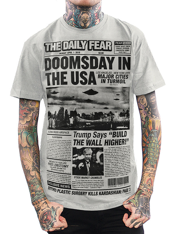 Men&#39;s Doomsday In The USA Tee