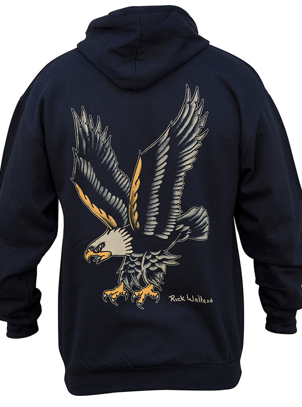 Eagle Graphic Hoodie by Black Market Art | Inked Shop