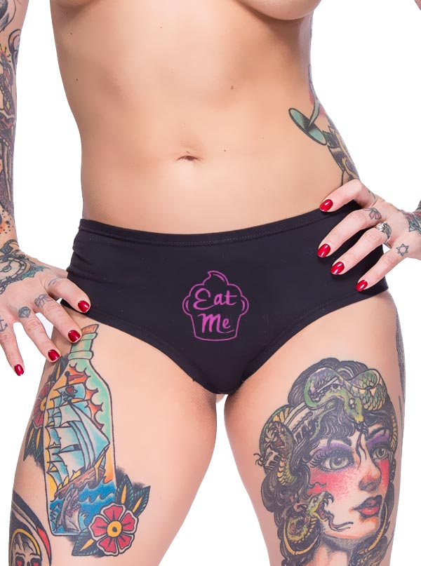 Women&#39;s Eat Me Booty Shorts
