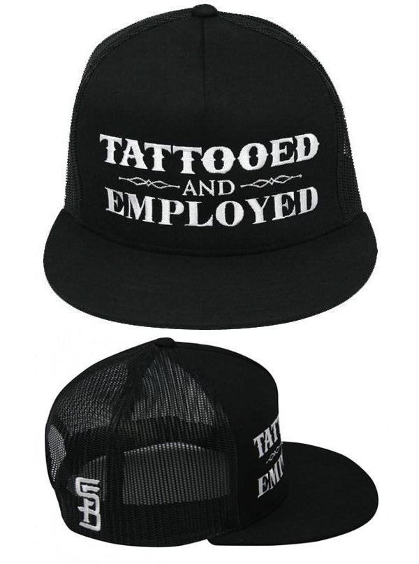 Tattooed and Employed Snapback Hat