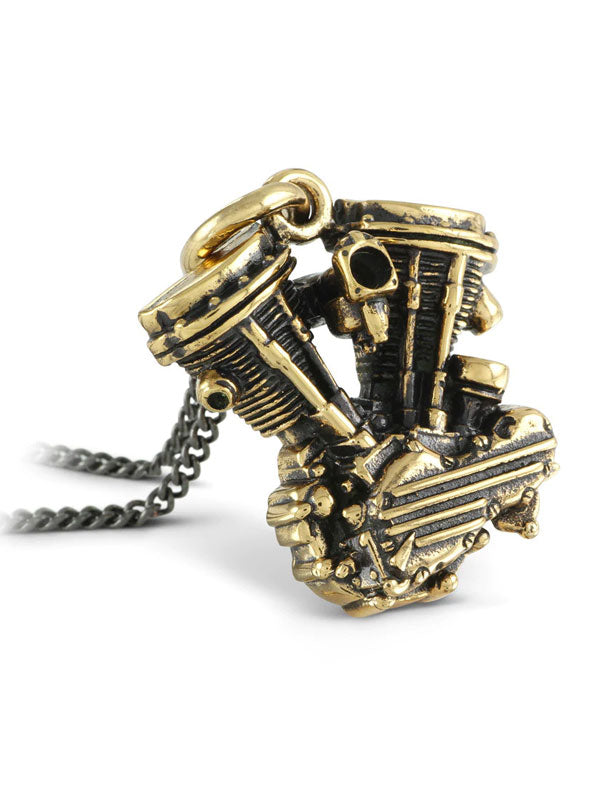 Motorcycle Engine Necklace