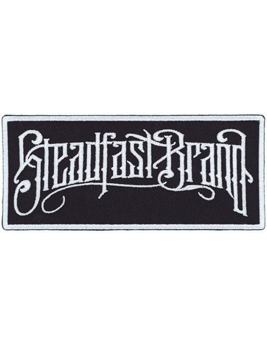&quot;Noir Logo&quot; Embroidered Patch by Steadfast Brand (Black) - www.inkedshop.com