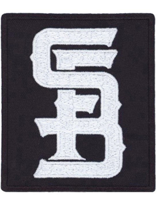&quot;SFB Monogram Logo&quot; Embroidered Patch by Steadfast Brand (Black) - www.inkedshop.com