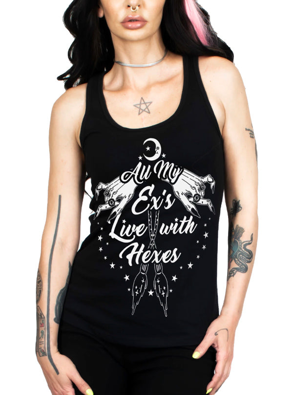Women&#39;s All My Ex&#39;s Live With Hexes Tank