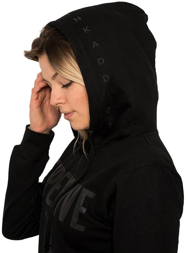 Women&#39;s Expensive Skin Puff Hoodie (Black Collection)