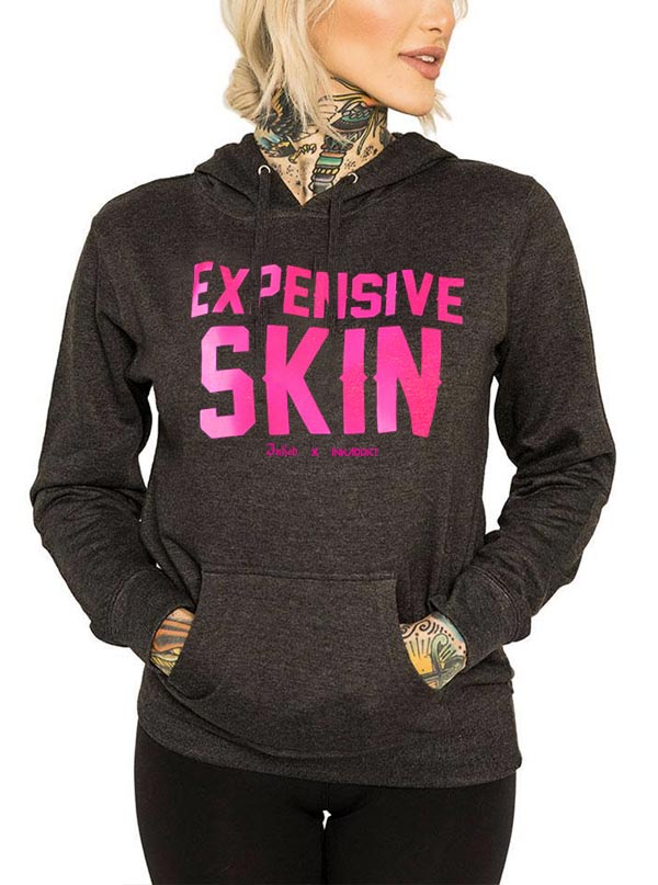 Women&#39;s Expensive Skin 2018 Edition Hoodie x INKED