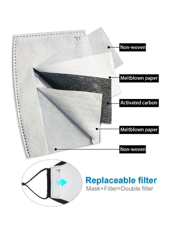 Replaceable filters to be inserted into face masks - InkedShop