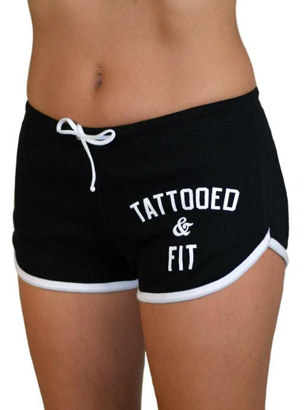 Women&#39;s Tattooed &amp; Fit Shorts