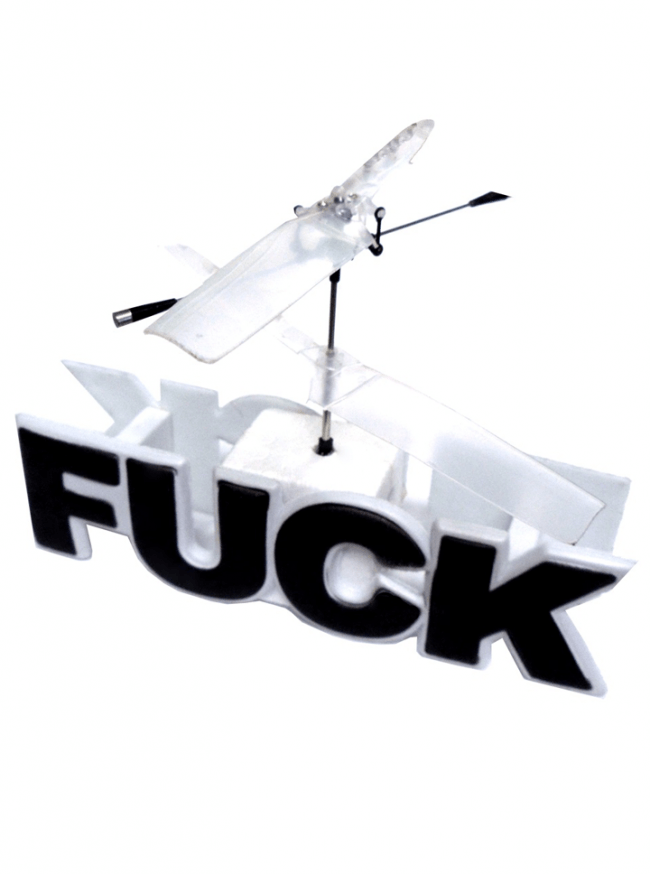 &quot;Flying Fuck&quot; RC Helicopter by Fandom Planet - www.inkedshop.com