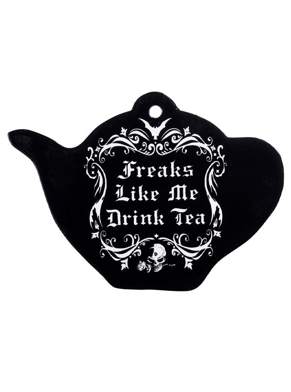 Freaks Like Me Drink Tea Trivet