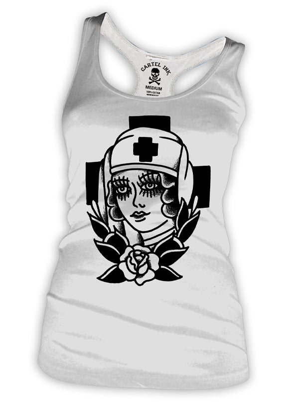 Women&#39;s Frontline Nurse Racerback Tank