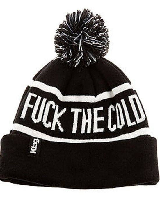 &quot;Fuck The Cold&quot; Beanie by Ktag Clothing (More Options) - www.inkedshop.com