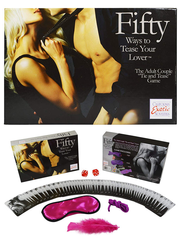 Fifty Ways to Tease Your Lover Adult Board Game