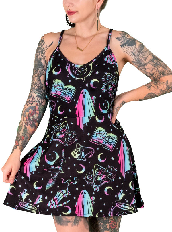 Women's OMG! Ghosts Skater Dress