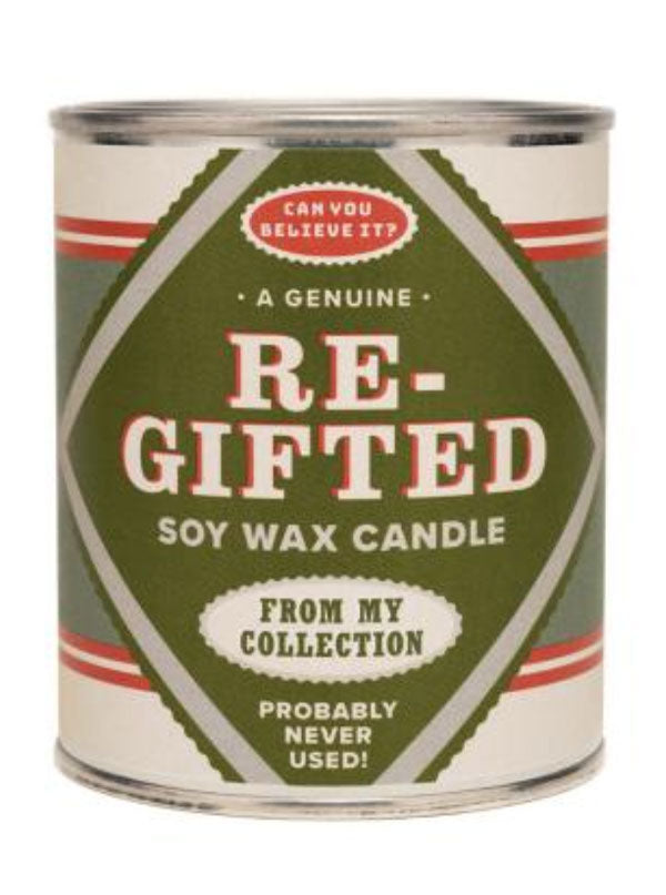 Re-Gifted Paint Can Candle
