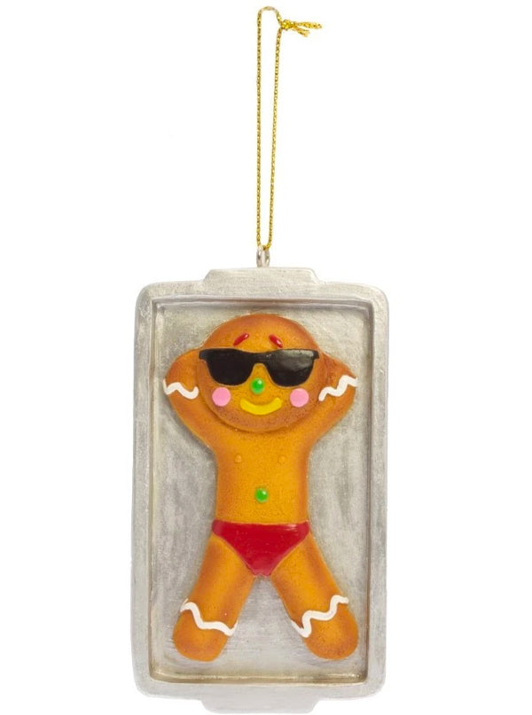 Gingerbread Tan Holiday Ornament