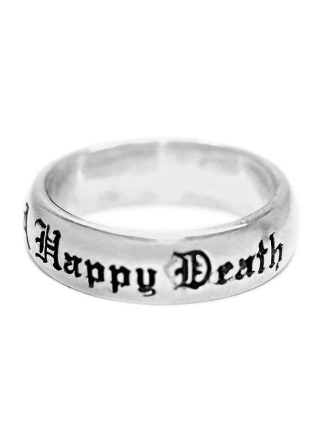 &quot;A Good Life, Happy Death&quot; Ring by Blue Bayer Design - www.inkedshop.com