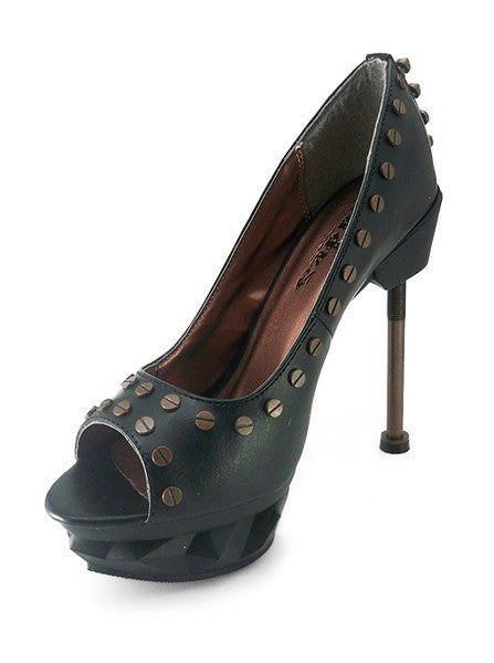 &quot;Iron Punk&quot; High Heels by Hades (More Options) - www.inkedshop.com