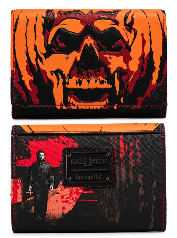 Halloween Michael Myers Pumpkin Wallet