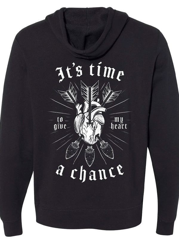 Unisex Give My Heart A Chance Hoodie