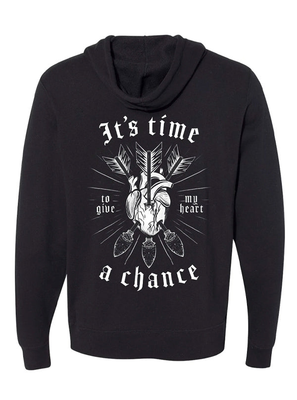 Unisex Give My Heart A Chance Hoodie