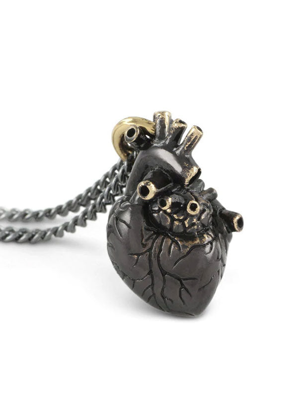 Small Anatomical Heart Necklace