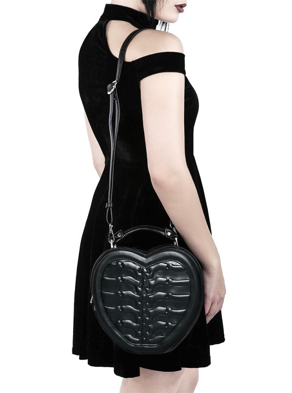 Black Heartz Handbag