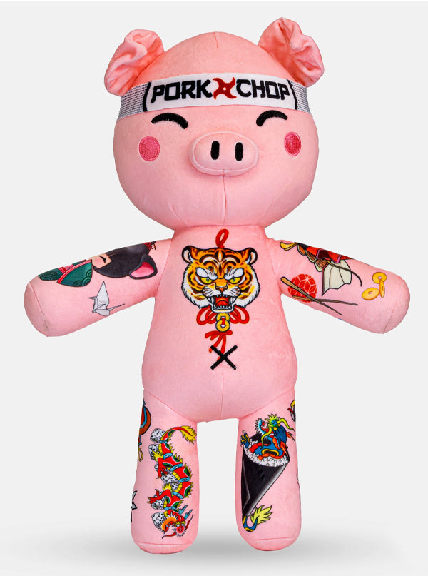 Hiro The Karate Pig Plushie
