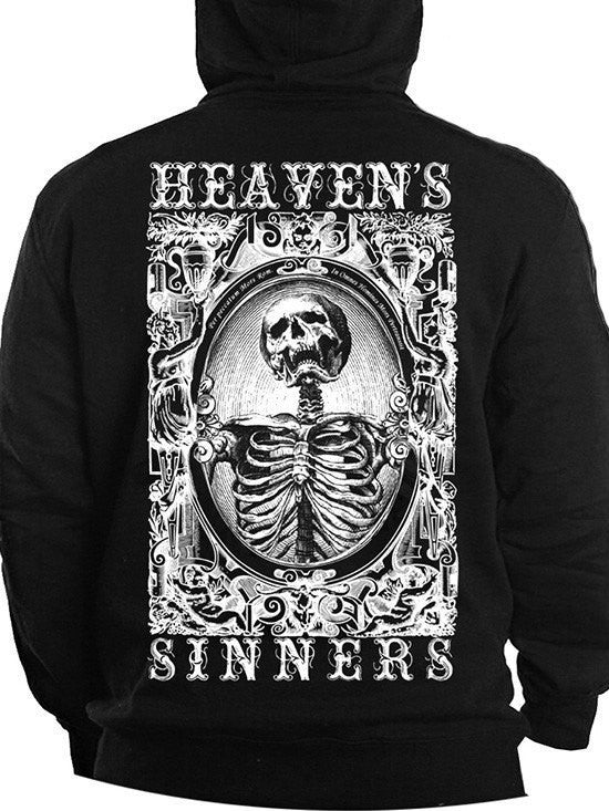 Men&#39;s &quot;Heaven&#39;s Sinners&quot; Zip Up by Se7en Deadly (Black) - www.inkedshop.com