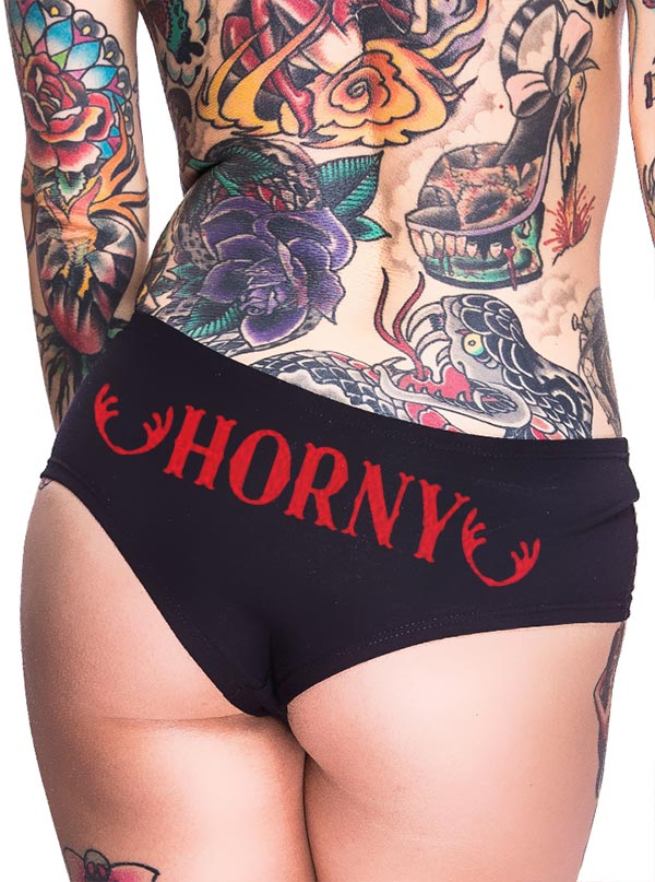 Women&#39;s Horny Booty Shorts