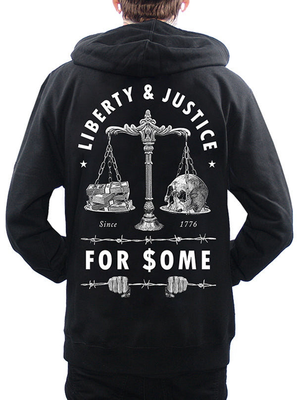 Men&#39;s Justice For $ome Zip Hoodie