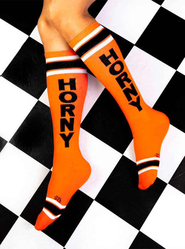 Horny Athletic Knee Socks
