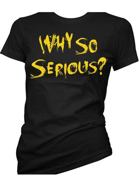 Women&#39;s &quot;Why So Serious&quot; Tee by Cartel Ink (Black) - www.inkedshop.com