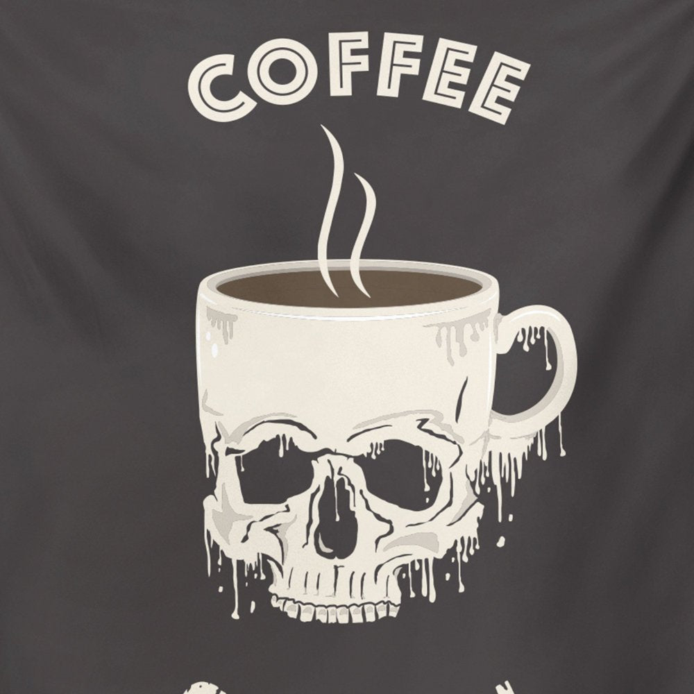Coffee or Death Tapestry