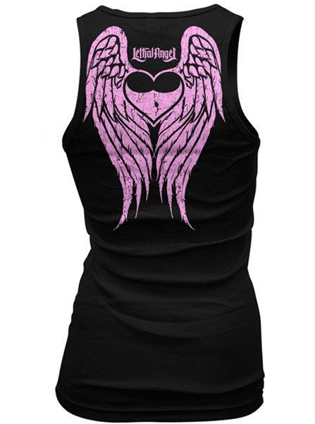 Women&#39;s &quot;I Come First&quot; Tank by Lethal Angel (Black) - www.inkedshop.com