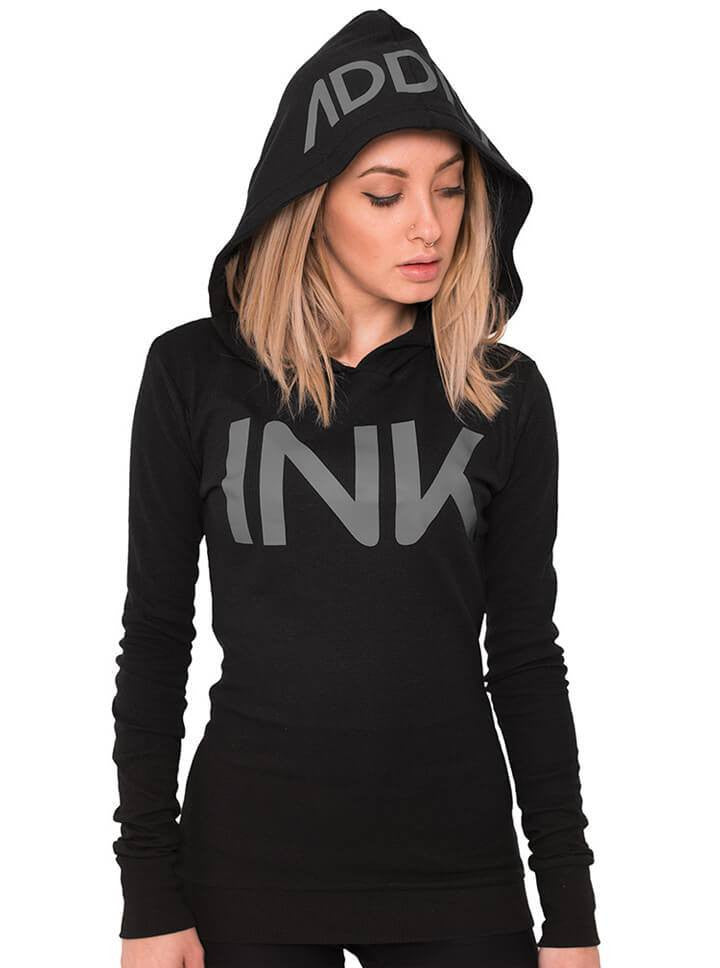 Women&#39;s &quot;Ink&quot; Thermal Hoodie by InkAddict (More Options) - www.inkedshop.com