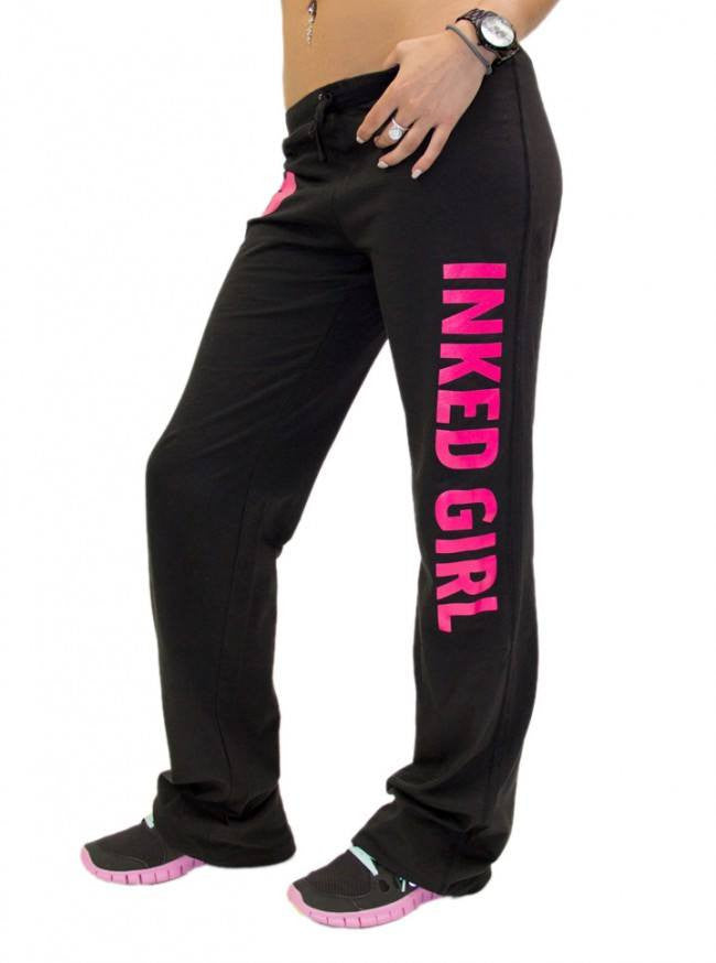 Women&#39;s &quot;Inked Girls&quot; Lightweight Sweatpants by Inked (Black) - www.inkedshop.com