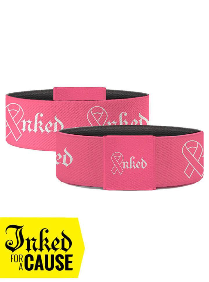 &quot;Ribbon&quot; Stretchy Bracelet by Inked (Pink/Pink) - www.inkedshop.com