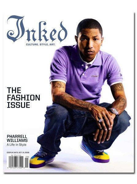 Inked Magazine: The Fashion Issue With Pharrell Williams - September/October 2008 - InkedShop - 1