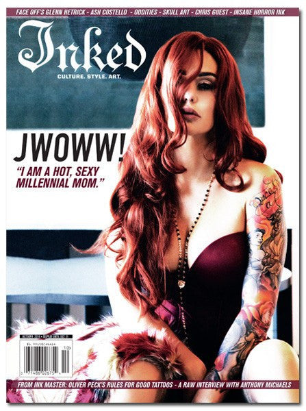 Inked Magazine: The Sex Issue Featuring Jwoww - October 2016 - www.inkedshop.com