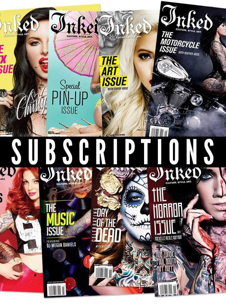 Subscription to Inked Magazine