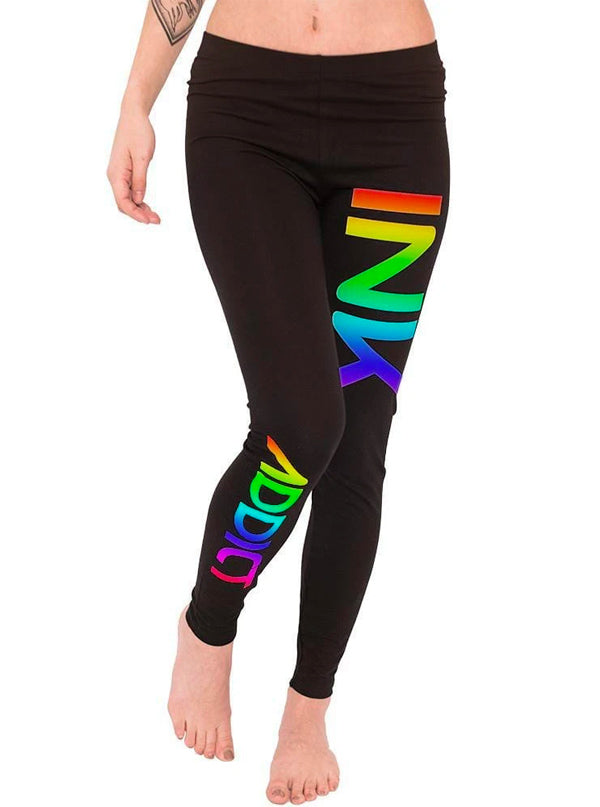 Women&#39;s Ink Rainbow Leggings