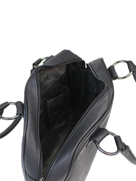 SA &quot;Athena&quot; Bowler Bag by Sullen (Black) - www.inkedshop.com